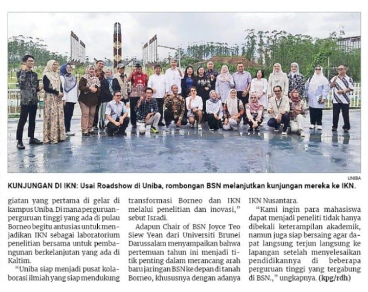 Newspaper clip (2/2) from Kaltim Post e-reader "Majukan Pendidikan Generasi di Borneo", Edisi 28 April 2025